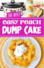 Easy Peach Dump Cake