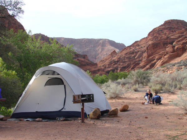 Red Cliffs Campground Utah | TheFrugalGirls.com