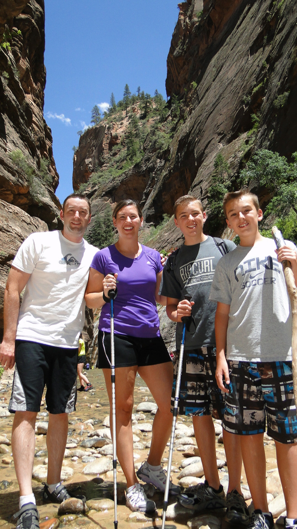 Zion National Park Trails | TheFrugalGirls.com