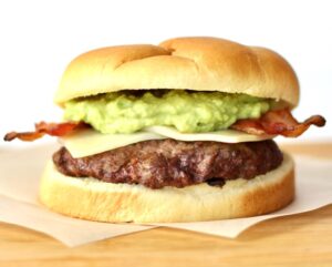 Bacon Guacamole Burger Recipe