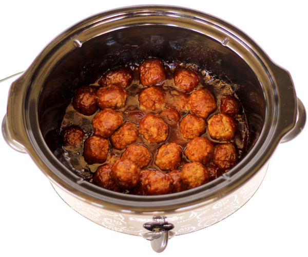 Crockpot BBQ Ranch Meatballs Recipe