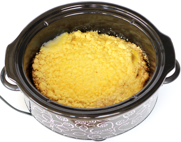 Lemon Dump Cake Recipe Crock Pot from TheFrugalGirls.com