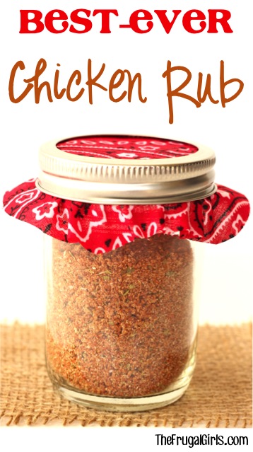 Best Ever Chicken Dry Rub Recipe from TheFrugalGirls.com