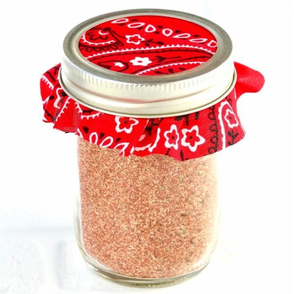 Chicken Seasoning in a jar.