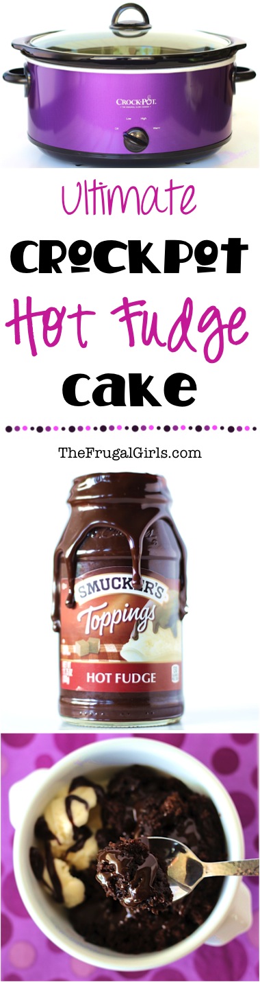 Crockpot Hot Fudge Cake Recipe - at TheFrugalGirls.com