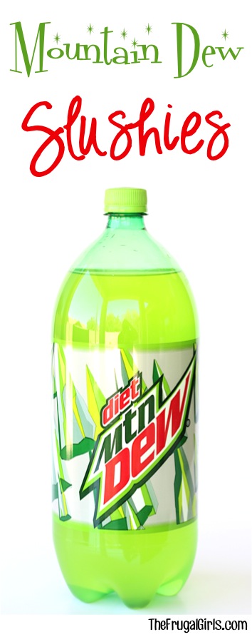 Mountain Dew Slushies Recipe at TheFrugalGirls.com
