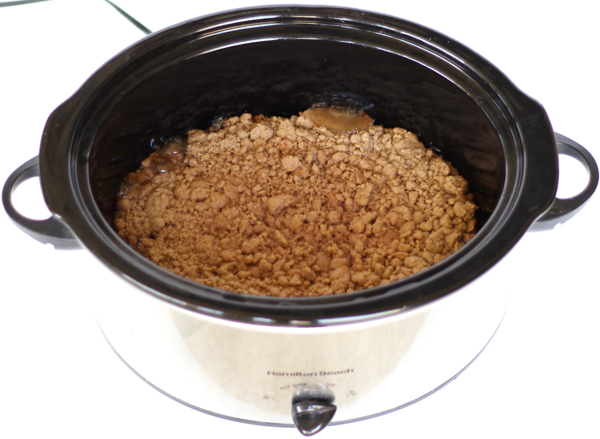 Crock Pot Apple Dump Cake Recipe