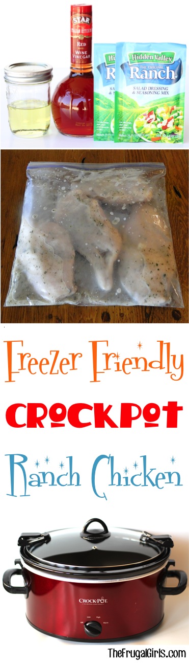Crockpot Freezer Meal Recipe from TheFrugalGirls.com