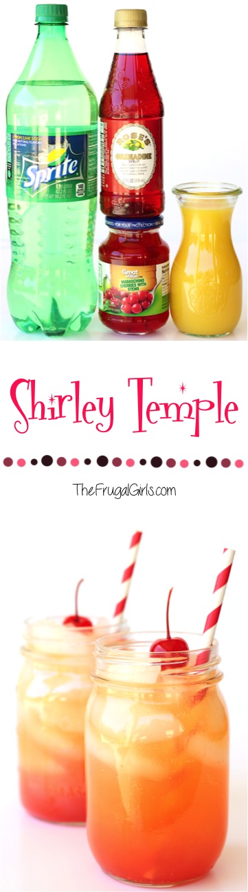 Shirley Temple Recipe at TheFrugalGirls.com