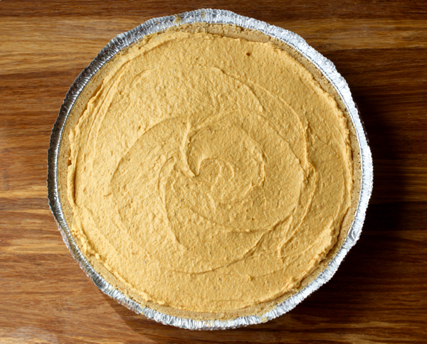 No Bake Pumpkin Pie with Cool Whip