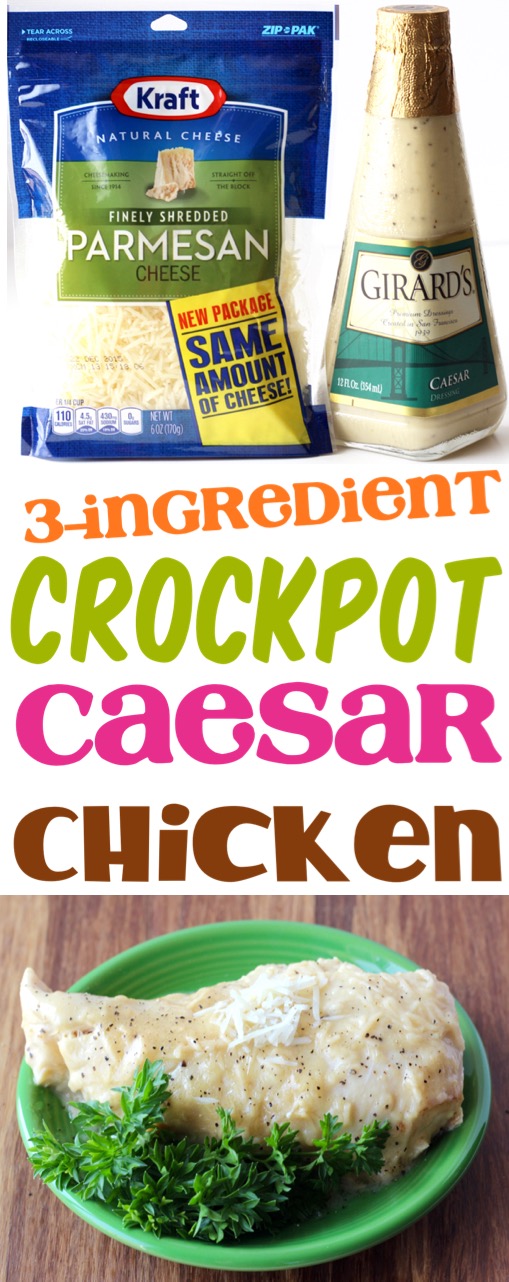 Crockpot Chicken Recipes Easy Quick Slow Cooker Caesar Chicken Recipe