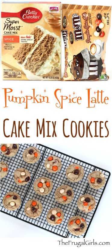 Pumpkin Spice Latte Cookies Recipe at TheFrugalGirls.com