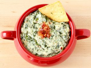 Crock Pot Spinach Dip Recipe with Bacon