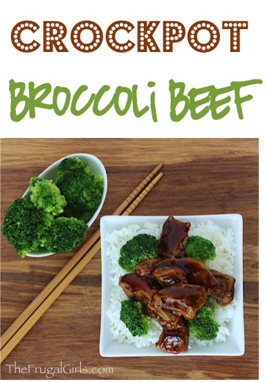 Crockpot Broccoli Beef Recipe from TheFrugalGirls.com