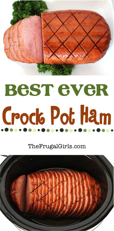 Crockpot Ham Recipes Brown Sugar - from TheFrugalGirls.com