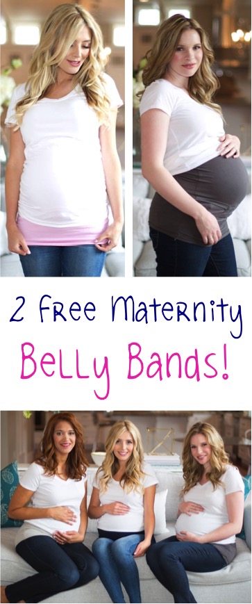 FREE Pregnancy Belly Bands at TheFrugalGirls.com