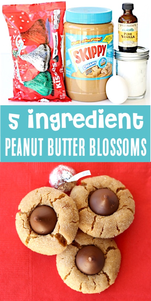 Peanut Butter Cookies Recipe with Kisses Easy