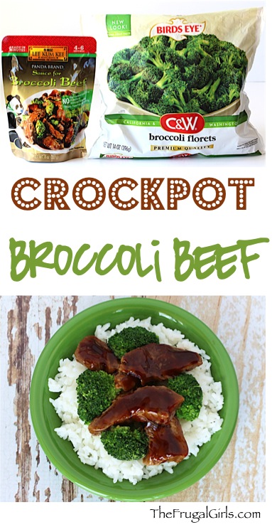 Slow Cooker Broccoli Beef Recipe from TheFrugalGirls.com