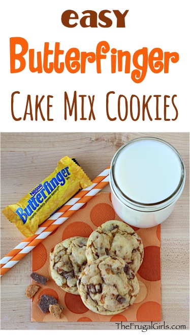Butterfinger Cookies from TheFrugalGirls.com