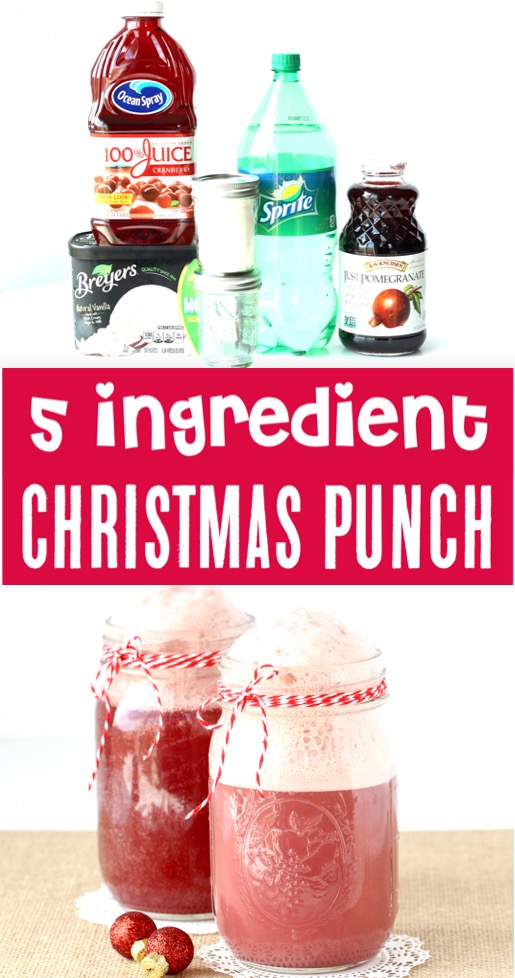Punch Recipes Easy Cranberry Pomegranate Christmas Drink Recipe