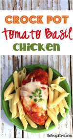 Easy Crock Pot Tomato Basil Chicken Recipe The Frugal Girls