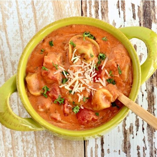 Crockpot Tomato Tortellini Soup Recipe Easy