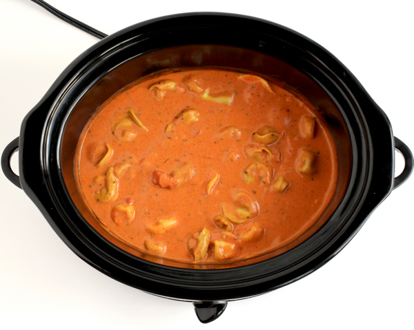 Crockpot Tomato Tortellini Soup Recipe