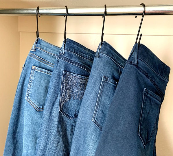 Hang Jeans by Belt Loop S Hooks