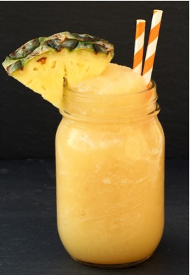 Pineapple Coconut Slush Recipe from TheFrugalGirls.com