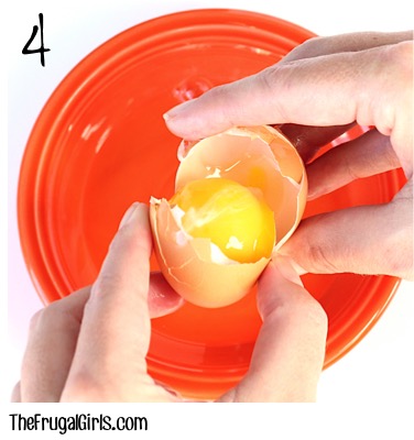 Separating Eggs Trick from TheFrugalGirls.com