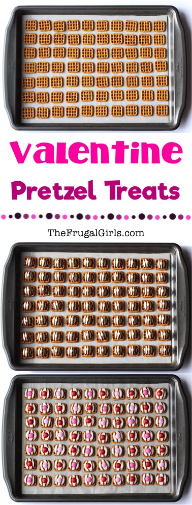 Valentine Pretzel Treats from TheFrugalGirls.com