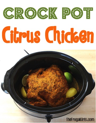 Crockpot Citrus Chicken Recipe at TheFrugalGirls.com