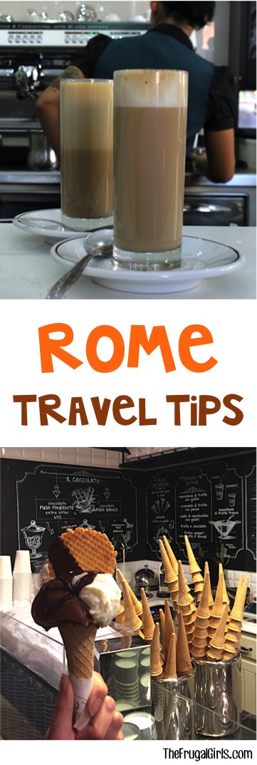 Top Rome Italy Food and Coffee Tips from TheFrugalGirls.com