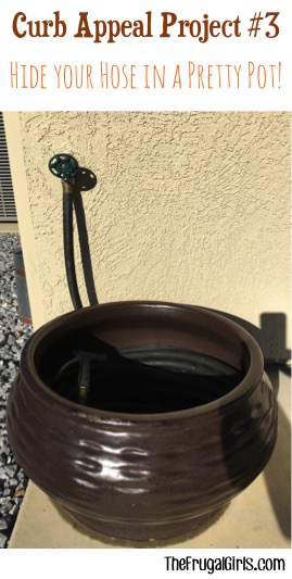 Hide your Hose in a Pretty Pot