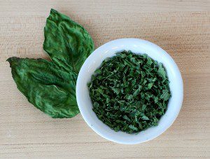 How to Dry Fresh Basil | TheFrugalGirls.com