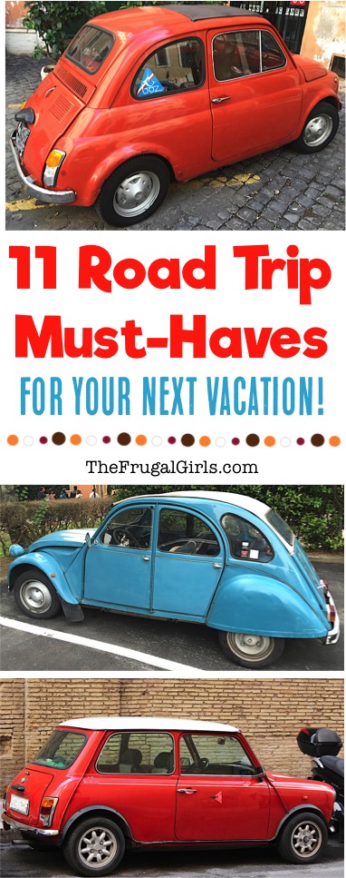 Road Trip Must Haves for your Next Vacation from TheFrugalGirls.com