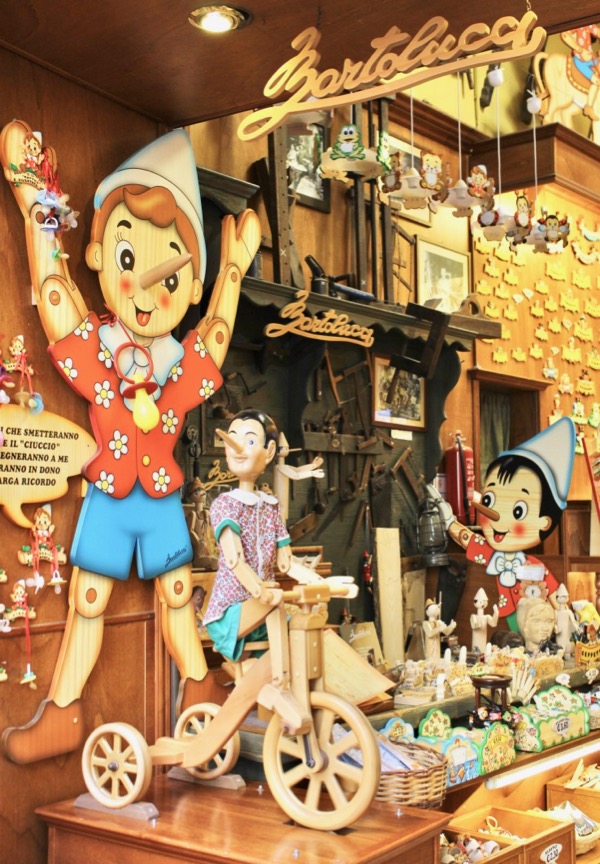 Rome Pinocchio Shop Bartolucci