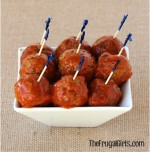 Slow Cooker Buffalo Ranch Meatballs from TheFrugalGirls.com