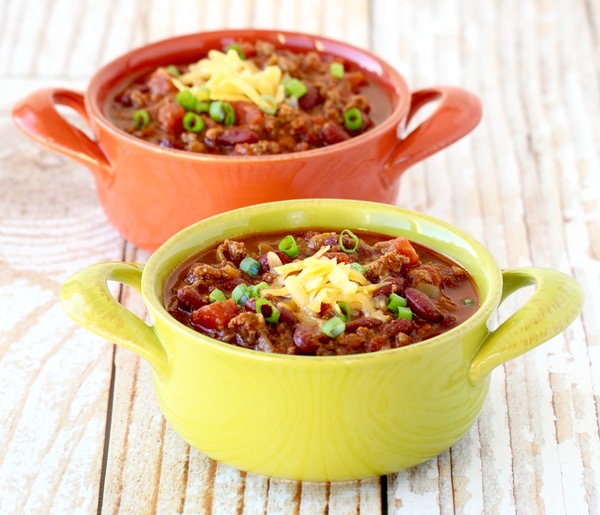 Easy Crockpot Chili (Stove Top Included) - Julie's Eats & Treats ®