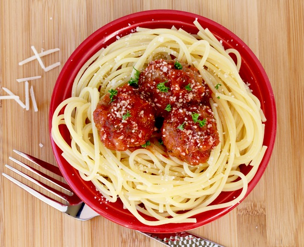 Crockpot Italian Meatball Recipe from TheFrugalGirls.com