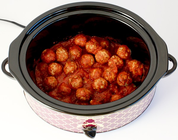 Crock Pot Italian Meatballs Recipe from TheFrugalGirls.com