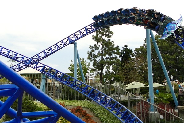 Sea World San Diego Rides Manta Roller Coaster