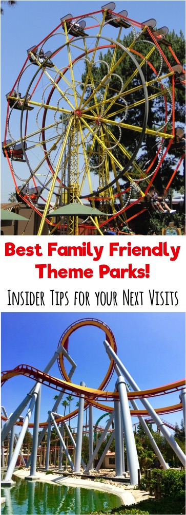 Best Family Friendly Theme Parks - Insider Tips for your Next Visit from TheFrugalGirls.com