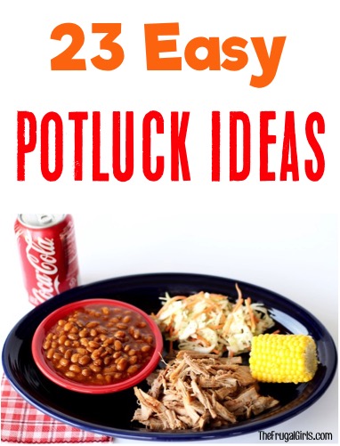 Easy Poltuck Ideas at TheFrugalGirls.com