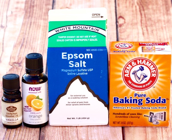Orange Bath Salts Recipe from TheFrugalGirls.com