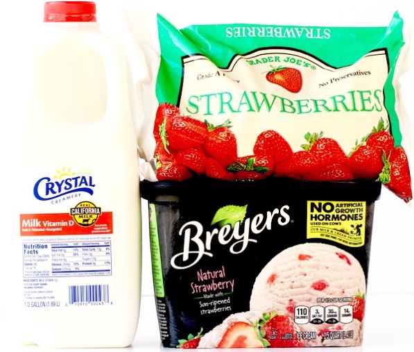 Strawberry Milkshake Recipe Easy