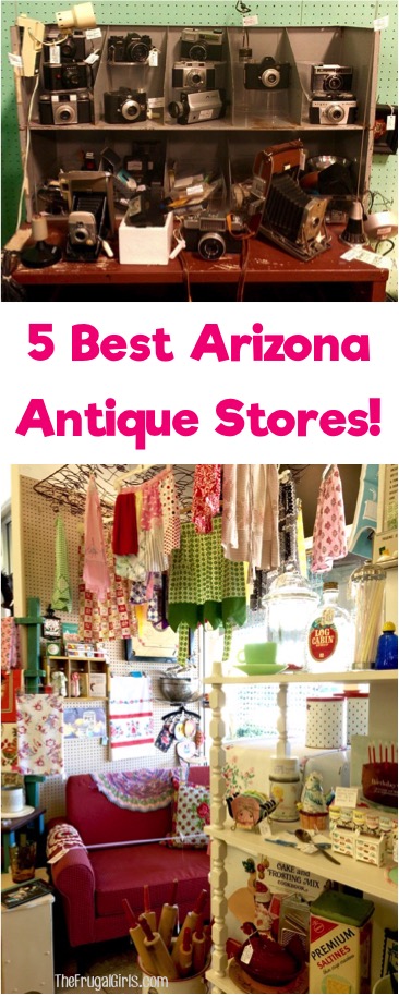 Best AZ Antique Stores - Phoenix Arizona Tips from TheFrugalGirls.com