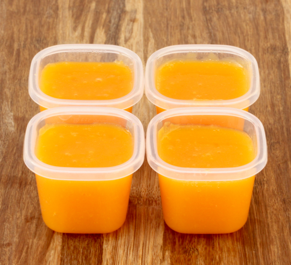 How to Make Squash Baby Food - Recipe from TheFrugalGirls.com