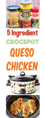 Crock Pot Queso Chicken Recipe! (5 Ingredients) - The Frugal Girls