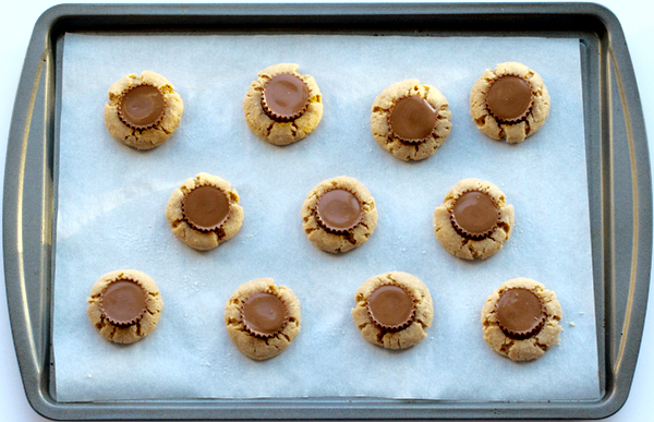 Peanut Butter Cup Cookies from TheFrugalGirls.com